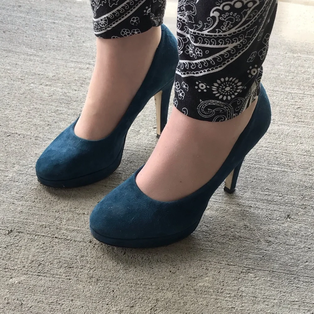 Helén Billkrantz Suede Leather Heels